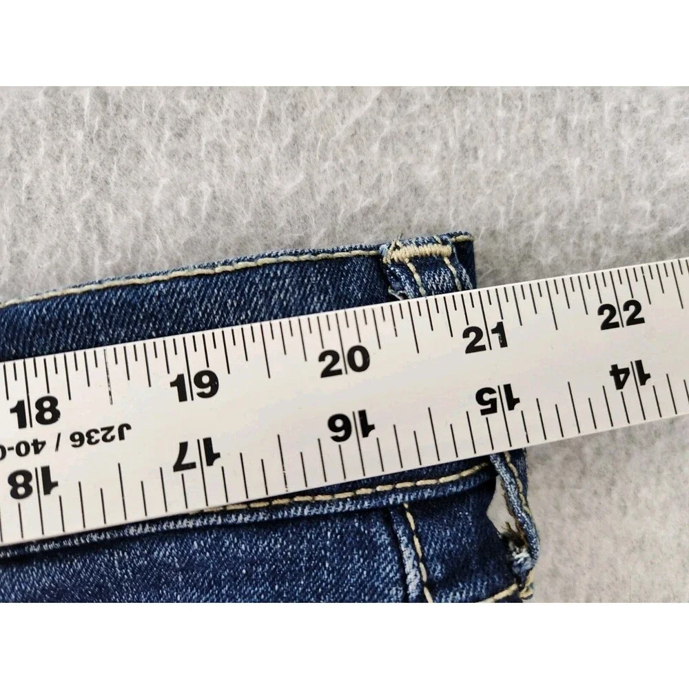 True Religion Billy Jeans 38 Flap T Snap Bootcut Relaxed‎ Stretch 42 40x34